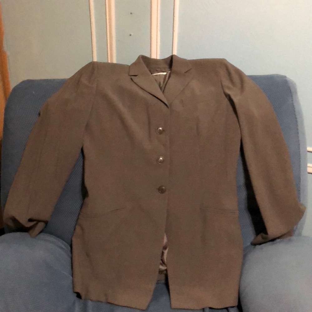 Armani gray blazer